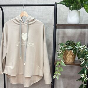 Sudadera Beautiful beige