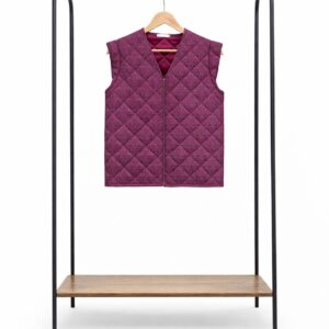 Chaleco mandala buganvilla/celeste