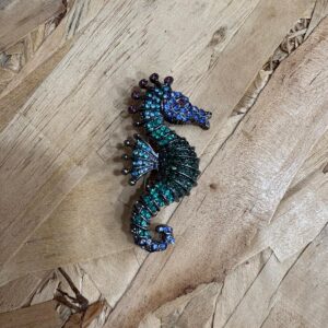 Broche caballito de mar