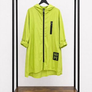 Chubasquero verde pistacho