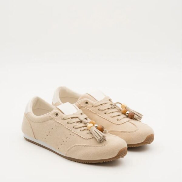 Zapatillas beige