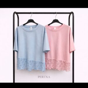 Camiseta detalle encaje