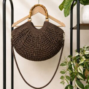 Bolso Ideality marrón chocolate
