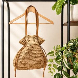 Bolso saco camel