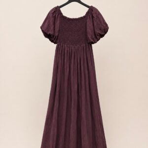 Vestido Nerea berenjena