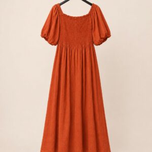 Vestido Nerea teja