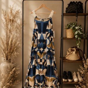 Vestido Picasso azul
