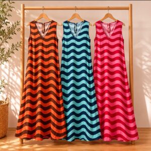 Vestido Ondas