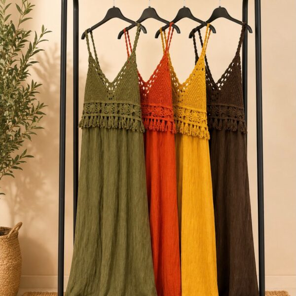 Vestido croché