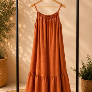 Vestido Noa teja