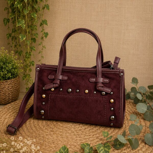 Bolso Eva burdeos