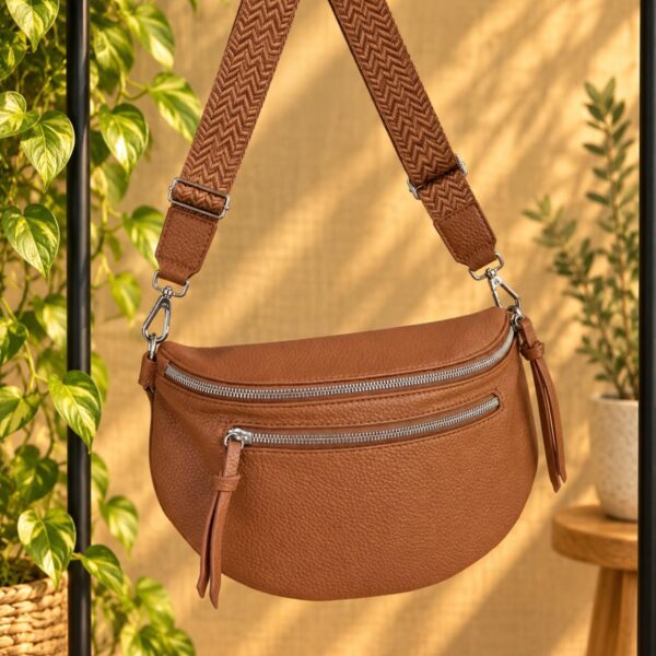 Riñonera Capri camel