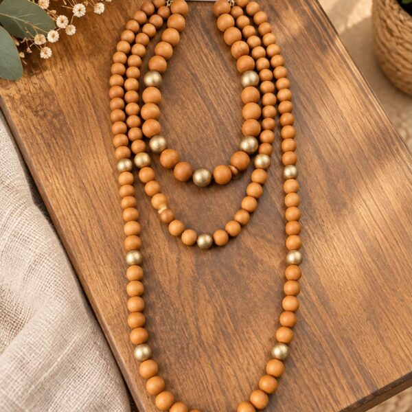 Collar Olivia camel