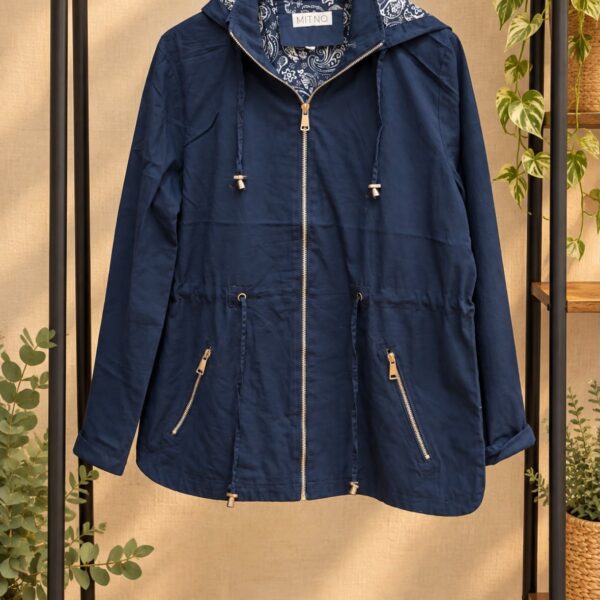 Parka Carol azul marino