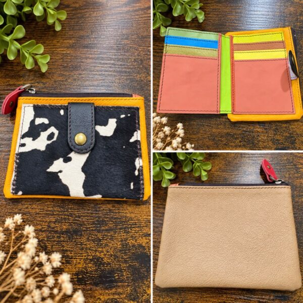 Cartera print Cow
