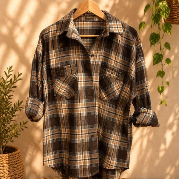 Camisa Nora marrón