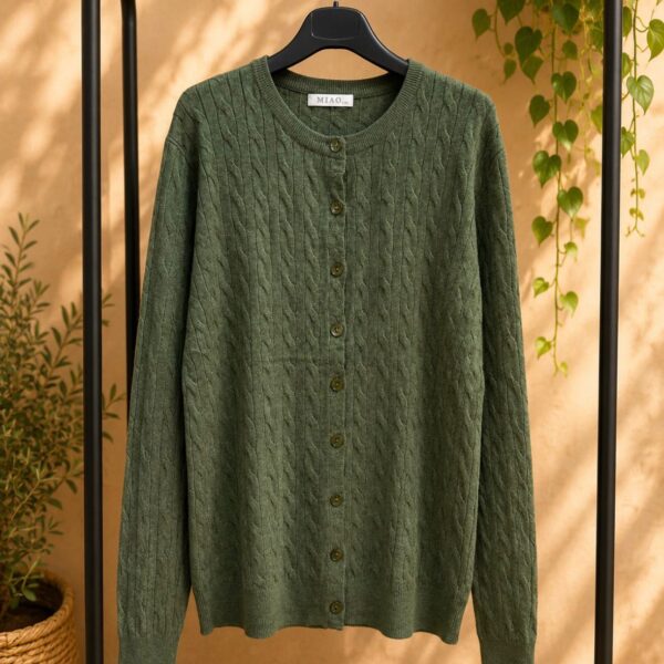 Chaqueta Duna verde botella